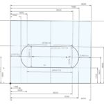 Option 1 - Existing bank marks. 157mts circuit length.